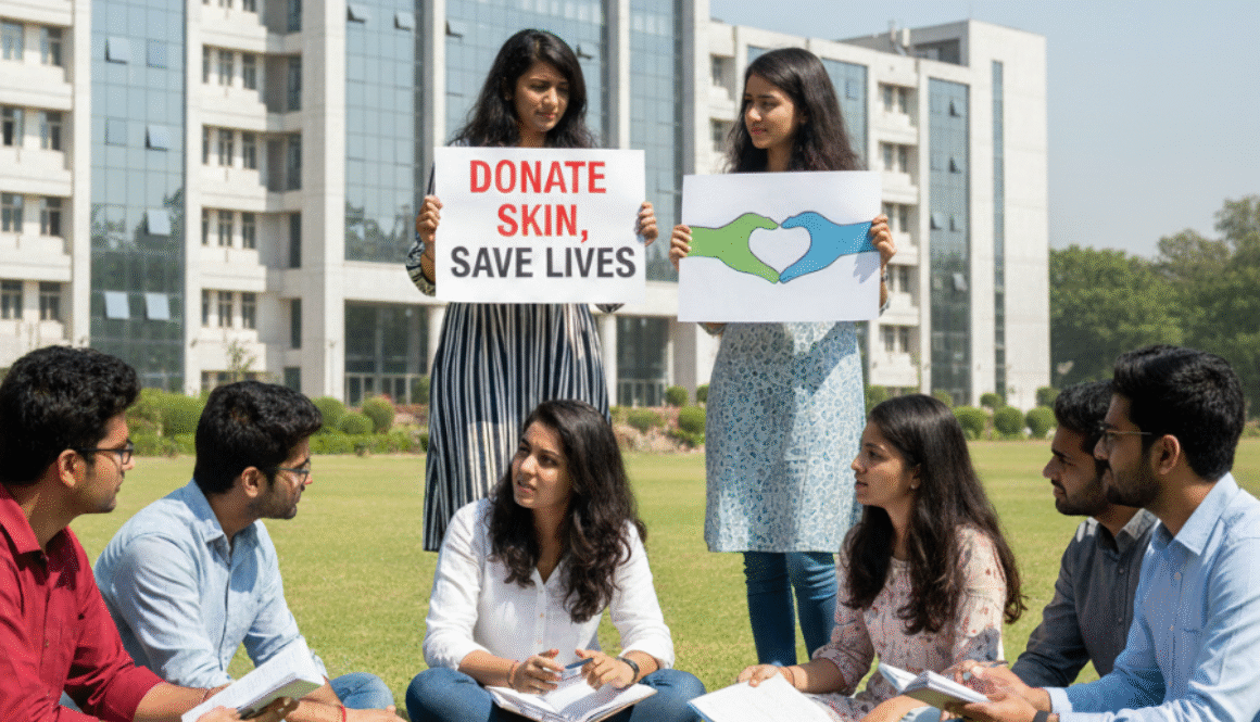 BREAKING MYTHS ABOUT SKIN DONATION