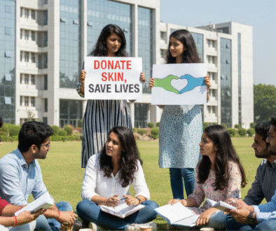 BREAKING MYTHS ABOUT SKIN DONATION