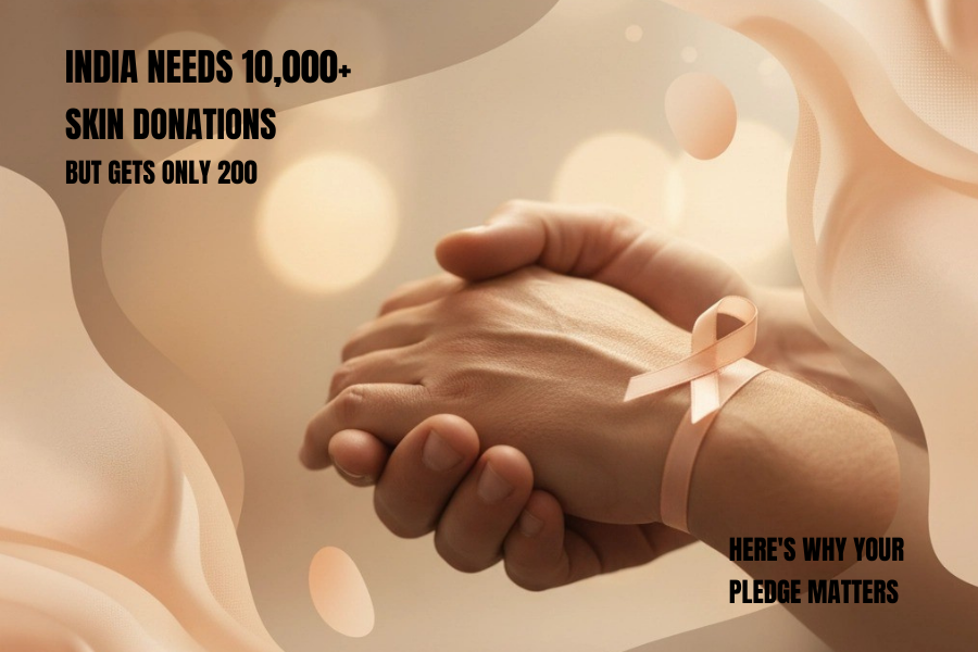 BREAKING MYTHS ABOUT SKIN DONATION